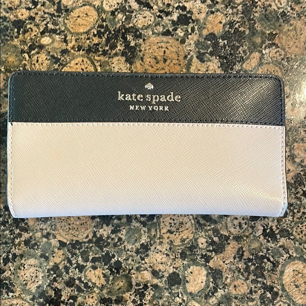 Kate Spade Black and White Wallet
